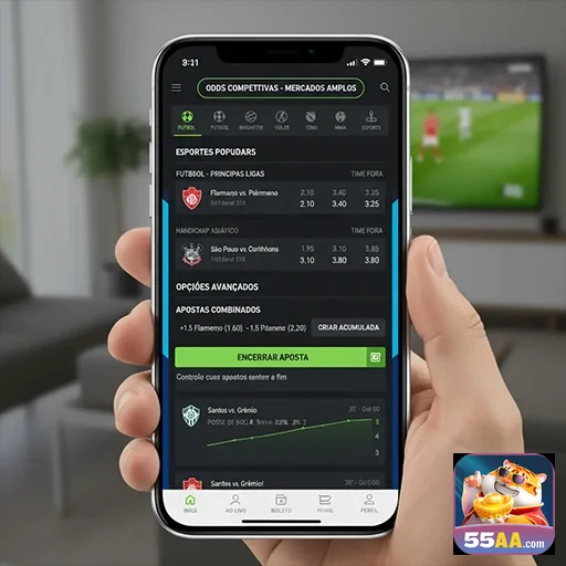 Imagem sobre apostas esportivas VIP no site 55aa, destacando ofertas exclusivas.