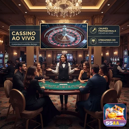 Cenas vibrantes de slot games em cassino online