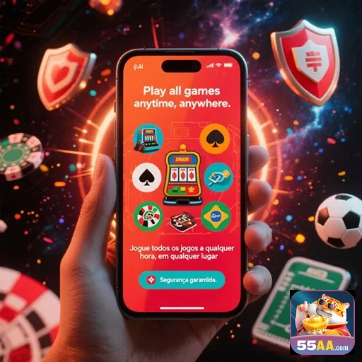 Descubra a Facilidade de Jogar no Mobile - 55aa